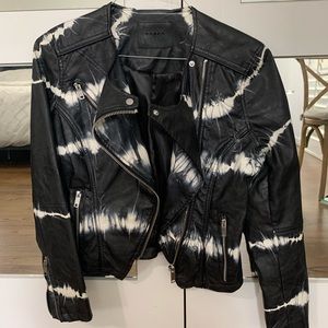 Blank NYC faux leather jacket size small